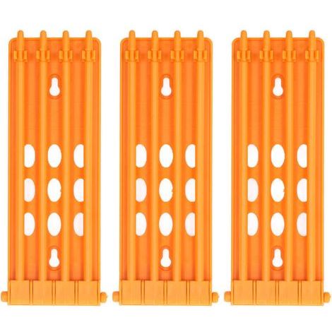 3 Pièces Pigeon Support Frame, Pigeon Leg Ring Holder Économisez de l'espace 4 Colonnes pour Pigeon Farm Jaune (1/4)
