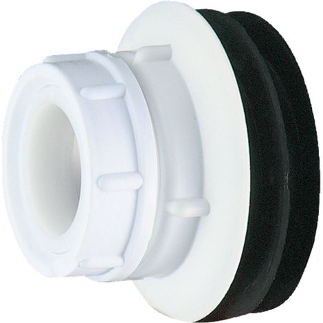 Connecteur de tuyau de chasse d'eau Delabie D28/55mm avec raccord mâle