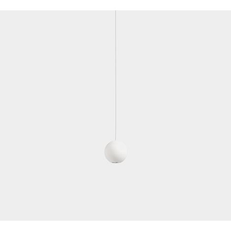 [GEBRAUCHT] B-Ware Leds C4 Punto Single Surfaced Hängeleuchte Weiß Hängeleuchte Deckenlampe Leuchte