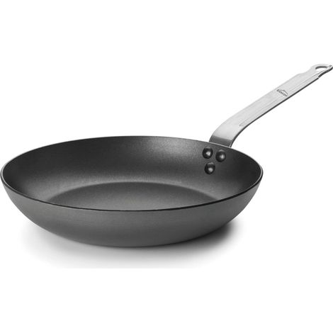 Lacor Ferrum Padella Antiaderente in Ferro, Nero, 20 cm (1/4)