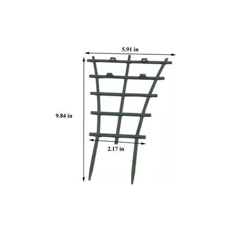 Support pour plantes grimpantes – Structure empilable pour jardin – Treillis modulable et extensible