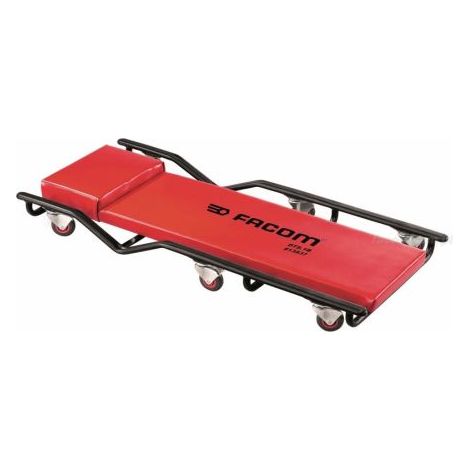 Facom – Chariot de visite 1010 x 630 x 100mm – Capacité de charge 150kg – Pour chantiers humides et terrains accidentés (1/5)