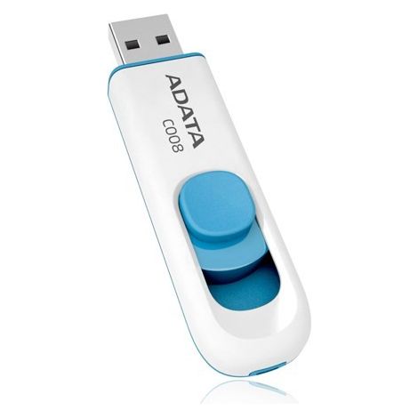 Adata C008 64 GB USB 2.0 Weiß/Blau (1/2)