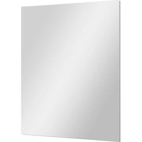 Specchio bagno 50x60 cm a filo lucido con installazione reversibile (1/3)
