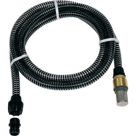 Jetly – Tuyau d'aspiration 7m – Diamètre 22mm – Pour pompes de surface – Résistant aux UV – Applications jardinage et irrigation