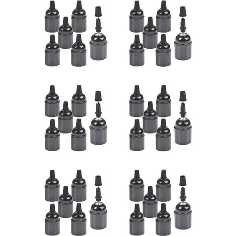 36 lot Bakelite lampe support E26 E27 douille de lampe vintage poire prise ES vis Lampholder pour Ceiling Pendent Floor (1/5)