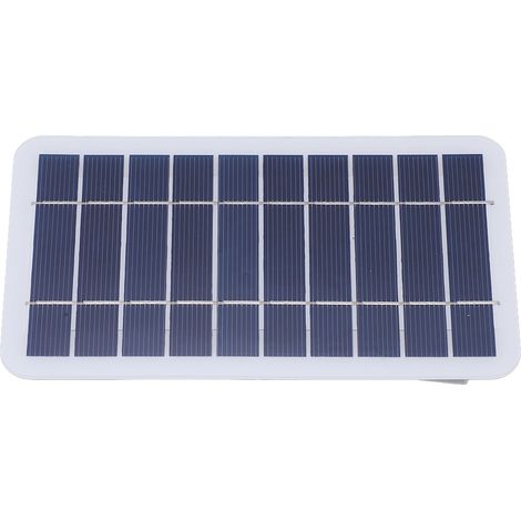 Panneau solaire monocristallin 5V 2W étanche, chargeur portable pour camping et randonnée en extérieur (1/5)