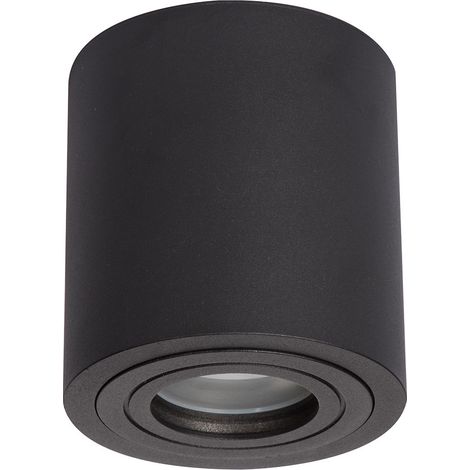 Downlight Faro IP65 1 GU10 luz negra Prestige LP-6510/1SM XL BK (1/5)