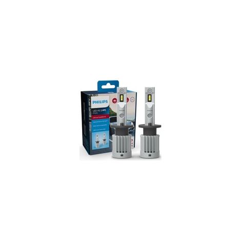 2X AMPOULES H1 LED ULTINON PRO9200 PHILIPS 5800K +400% 11258U92X2 - 12/24V 13W - LED PUISSANTES - LA PAIRE (1/5)