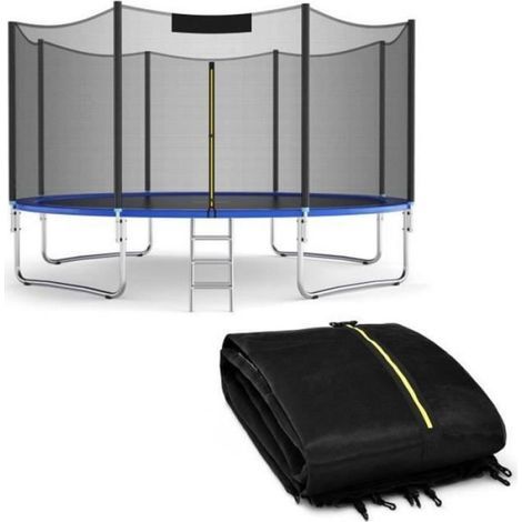 Filet De Sécurité Trampoline - Diamètre 120 Cm - Pour Trampolines Ronds Extérieurs - 1 Pièce