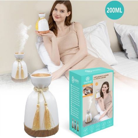 Diffuseur D'arôme Humidificateur à Ultrasons Réservoir 200ml 10w Aromathérapie Tx-8364 (1/5)