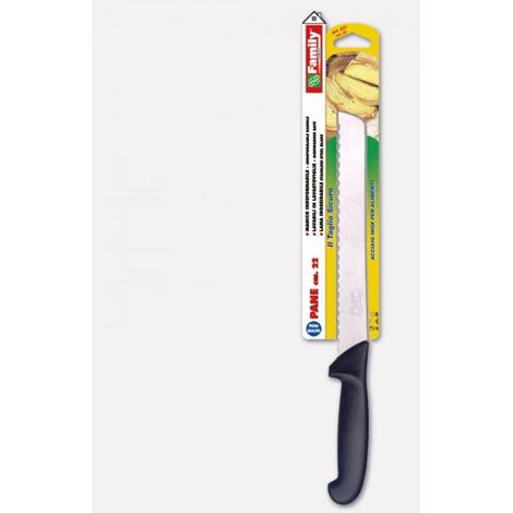 Couteau à pain Family lame en acier inox 22 cm