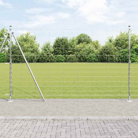 Zaunpfosten Galvanisiert 25 x 1,5 m Stahl