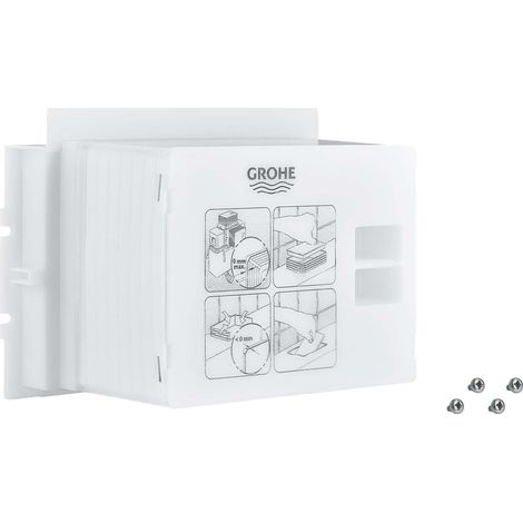 GROHE Pozzetto di ispezione 40950 per piastre di copertura piccole per Rapid SL/Uniset 0,82/1m BH, 40950000 (1/2)