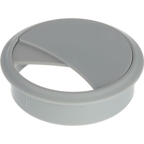 Pasacables redondo 70 mm gris claro de plástico H20 Riex EK72 (1/2)