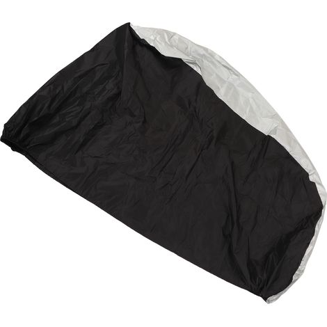 Housse de vélo imperméable et résistante au soleil avec ourlet élastique, idéale pour le rangement extérieur. Housse de vélo imperméable avec œillet pour cadenas. Sac de rangement. (1/5)