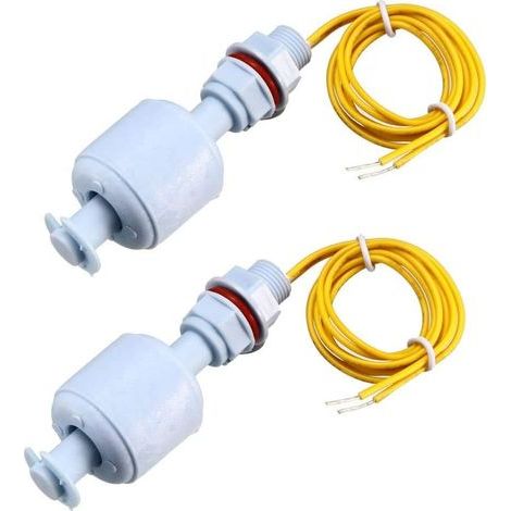 2pcs PP Float Switch for M10 Water Pump Tank Liquid Water Level Sensor, with cable (1/5)