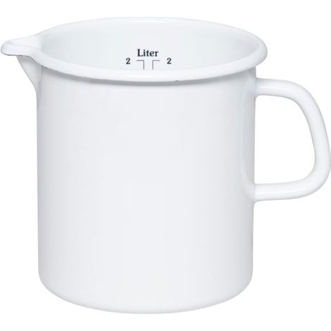 Riess misura da cucina Ø14cm 2 litri smalto Classic White