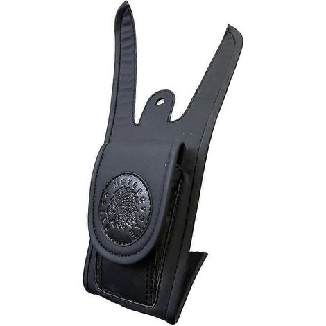 Sacoche de réservoir d'essence en cuir PU noir, sacoche supérieure de réservoir, accessoires de réservoir d'essence pour moto Indian Challenger Pursuit (1/5)