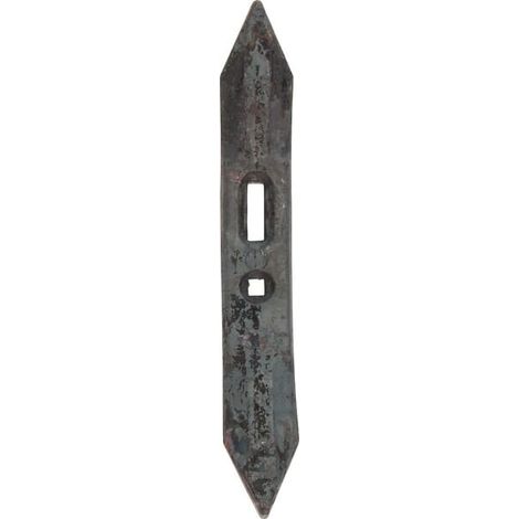 Grubberspitze 370x55x15mm reversibel'gekrümmt 2 Löcher passend für Amazone UNIVERSAL CP119 (1/3)