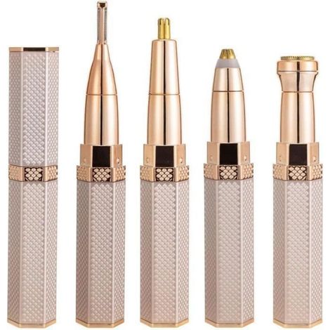 1 Tondeuse sourcils, tête de précision, coupe-nez, épilation visage, usage quotidien femmes (1/4)
