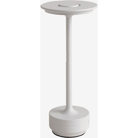 Lampe de table LED sans fil pour extérieur Rivkin SKLUM Blanc