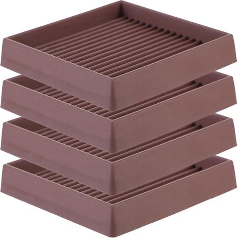 Patins antidérapants pour pieds de meubles, lot de 4, en caoutchouc (1/5)