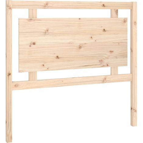 Maison Exclusive - Cabecero de cama madera maciza de pino 105,5x4
