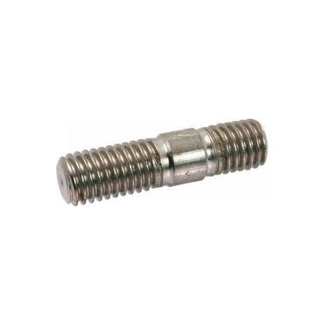 Goujon M8X133 Filetée sur 10/10 Classe 4.8 Acier zingué-30 pièces