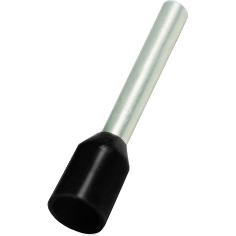 Embout de câblage RS PRO, 1.5mm², Noir, longueur 12mm