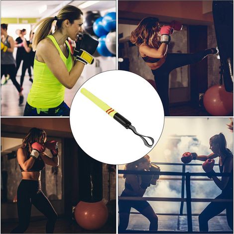 Cible d'entraînement de boxe jaune résistante, sac de frappe pour fitness et arts martiaux