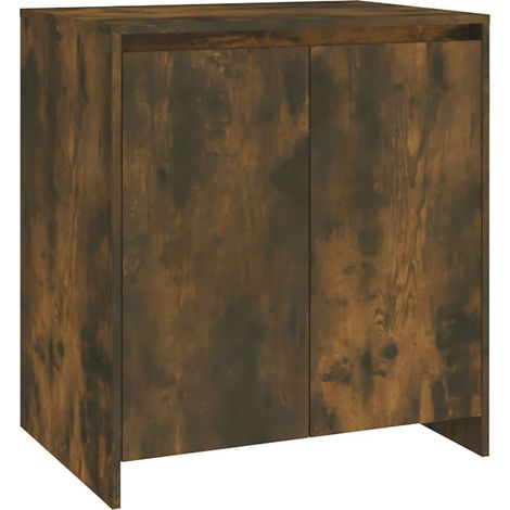 Maison Exclusive - Aparador madera contrachapada color roble ahum (1/5)