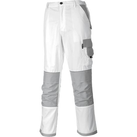 Arbeitshose Pro Farbe: Weiß Größe XXL - Portwest