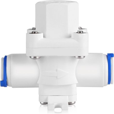 3/8"-Wasserdruckminderungsset mit Schutzfilter, Druckregler für Umkehrosmose, Reduzierventil und Sicherheitsventil