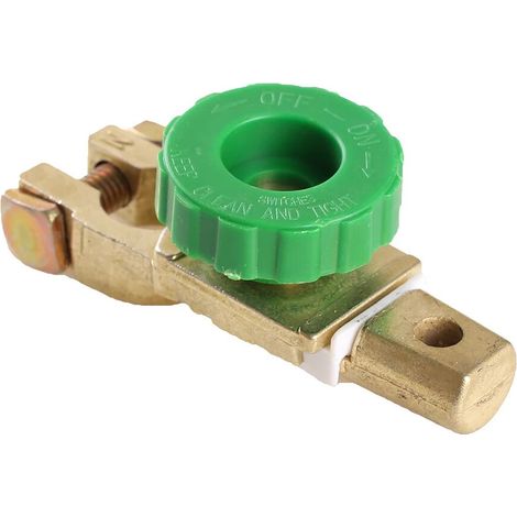 Commutateur d'isolateur de batterie de moto de voiture interrupteur de coupure rapide isolateur de déconnexion rotatif voiture (1/5)