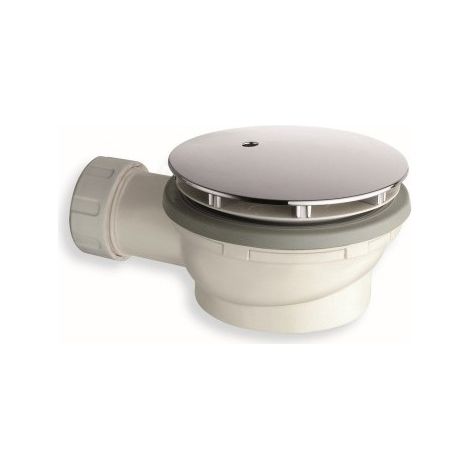 Bonde de douche extra-plate - Diamètre bonde: 90 mm - Coloris couvercle: chromé