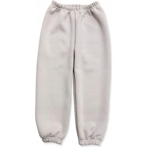 Warme Fleece-Jogginghose für Kinder, Größe 110, Herbst/Winter, Hellbeige (1/5)