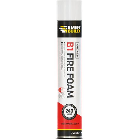 Everbuild Fire Foam B1 Hand Grade Aerosol 750ml (1/2)