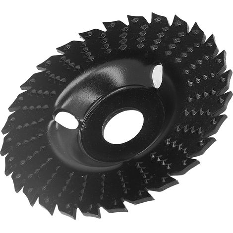 Disque de gravure bois meule à tronçonner 28 dents 125 mm outil de façonnage pour élagage sur meuleuse (1/5)