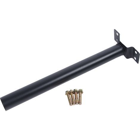 50 cm Mur Light Polon Polde de la lampe extérieure des réverbères Stick Bracket support Black (1/5)