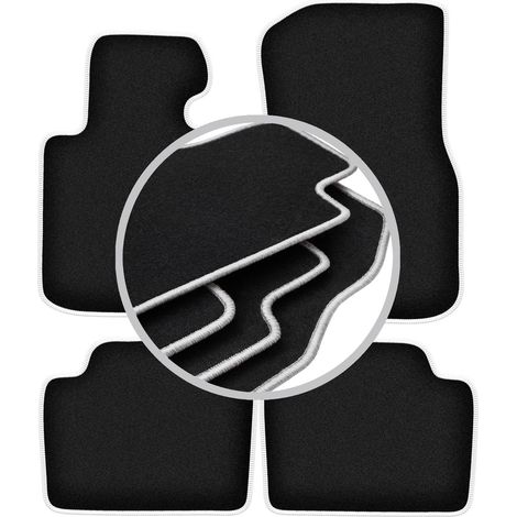 Tapis de sol Carlux argentés pour : BMW Série 4 F36 Gran Coupé (2014-) (1/5)