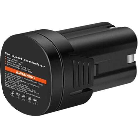 Batterie lithium-ion de rechange pour outil électrique, 2500 mAh 10 C, haute décharge, batteries lithium-ion pour coupe-branches sans fil, outils électriques sans fil, max 16,8 V Rated 14,4 V (1/5)