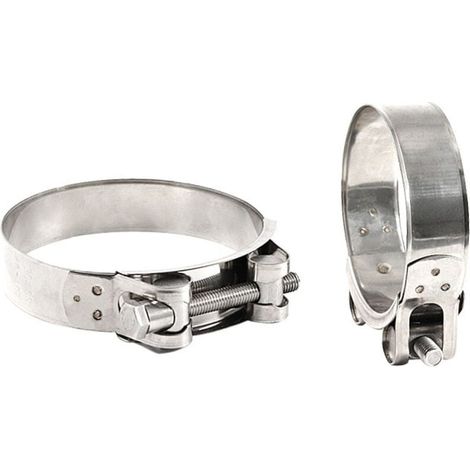 [NIEMALS VERWENDET]  Stück T-Bolzen-Klemmen aus Edelstahl, 22 mm breit für Durchmesser von 48-51 mm - (1/4)