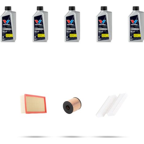 Kit tagliando 3 FILTRI e 5L OLIO compatibile con Peugeot 508 II (R8) 1.6 Puretech 110kw Dal 2018 (1/5)