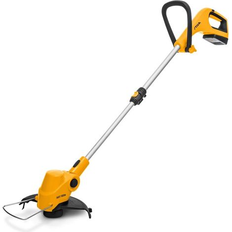 Stiga Desbrozadora a batería SGT 100e Kit, batería de 20 V 2 Ah, Cabezal Giratorio 45°