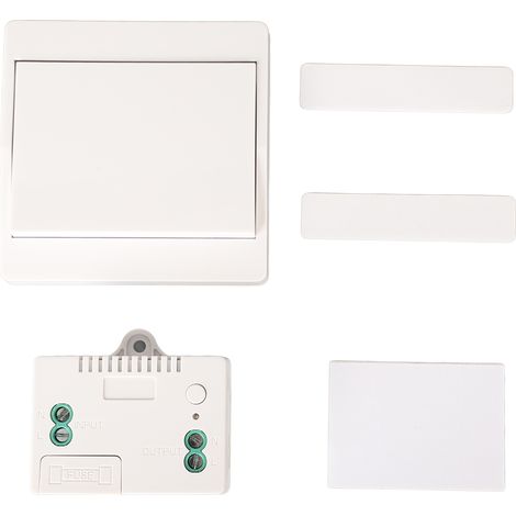 Carillon sans fil auto-alimenté longue distance, sonnette sans pile avec récepteur pour entrée de maison (1/5)