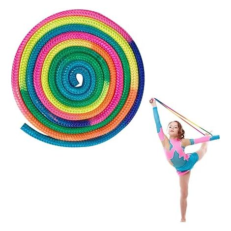 Rhythmic Gymnastics Jump Rope, Rhythmic Gymnastics Rope, Grs Artistic Gymnastics Rope, Color Skipping Rope for Fitness Aerobics Gymnastics Rhythmic (1/5)