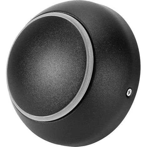 Aplique de pared LED decorativo ZVD con luz nocturna giratoria, 3000K, forma de luna, para dormitorio - Crezuo