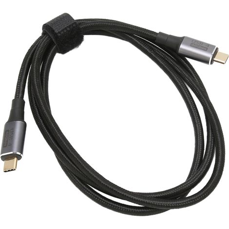 Câble USB-C 40Gbps Charge Rapide PD 100W 8K 60Hz Compatible Thunderbolt 3 1.2m (1/5)