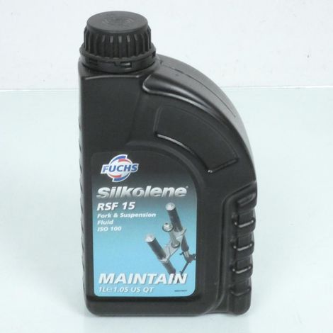 [JAMAIS UTILISE] Bidon d'huile de fourche Silkolene Fuchs Maintain RSF 15 pour